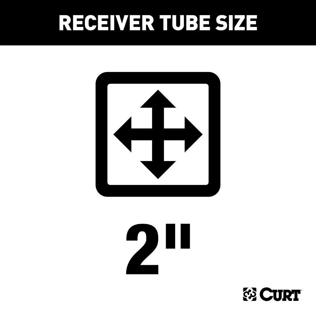 BUMPER MOUNT HITCH; 2IN BUMPER